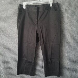 Karen Kane black Capris Womens pants 8